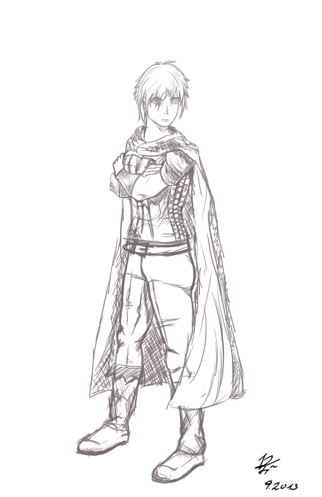 Female Human Ranger by t0pfpflanze on DeviantArt