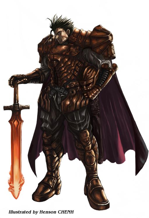 Male knight