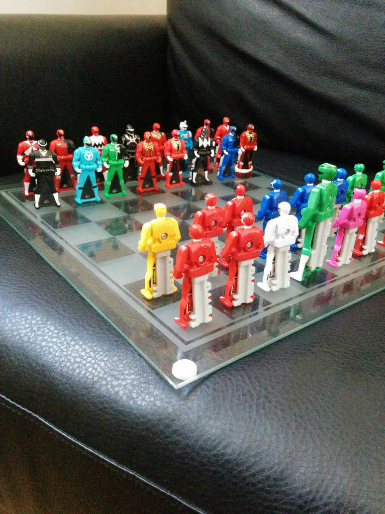 Ranger Key Chess by SentaiFive on DeviantArt