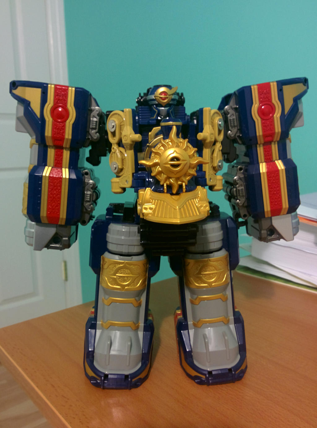 Solar Streak Megazord by SentaiFive on DeviantArt