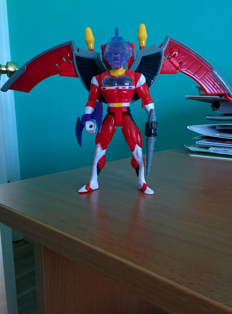 Red Battlized Ranger by SentaiFive on DeviantArt