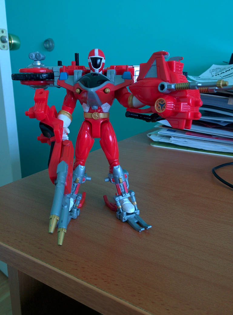 Red Trans-Armor Ranger by SentaiFive on DeviantArt