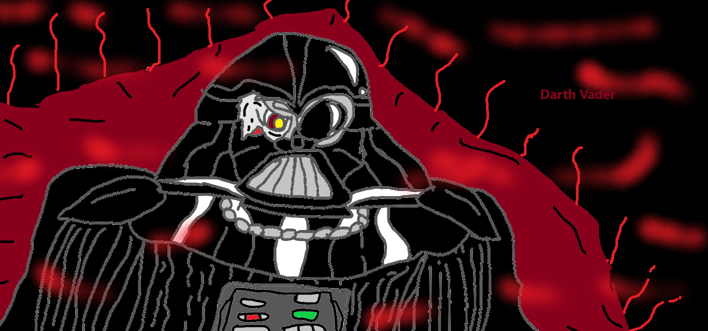 Paint: Darth Vader the Last Sith Lord.