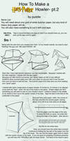 Howler Papercraft How to Make a HP Howler- pt.1 by mizutamari on DeviantArt
