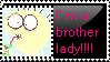 brother lady stamp