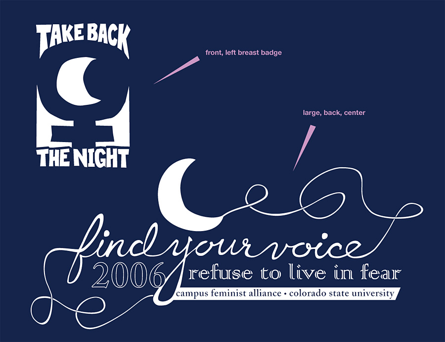 Take Back the Night - shirts