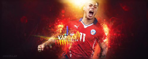 Edu Vargas - SOCCERARTGFX