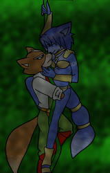 [Request]Tarzan Fox McCloud and Krystal for Froexd by Heartless-Gone-Wild