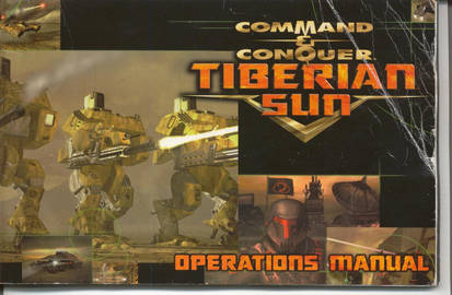 Worn Tiberian Sun Manual Cover