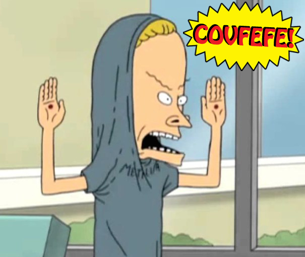 Covfefe Cornholio