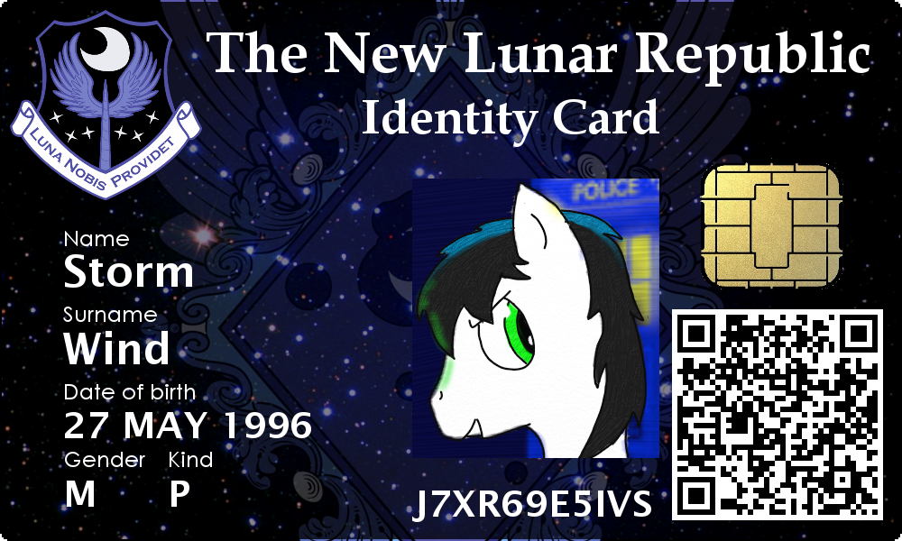 New Lunar Republic ID Card