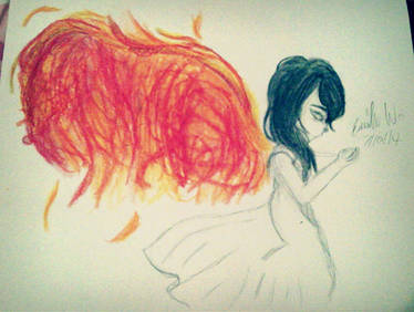 .:The Girl who has fire as wings:.