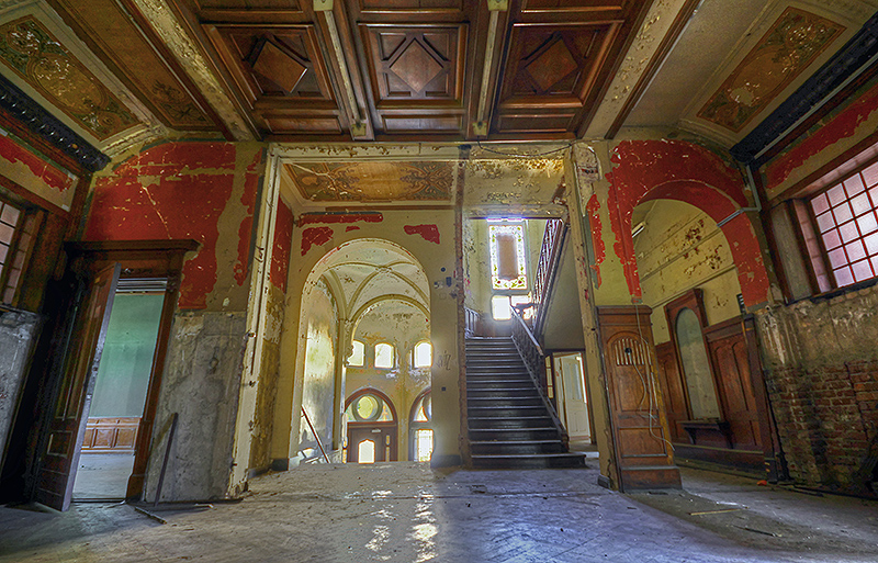 Abandoned school