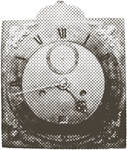 French Clock Screentone by Urceola
