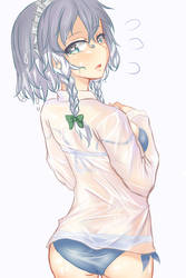 Wet swimsuit Sakuya