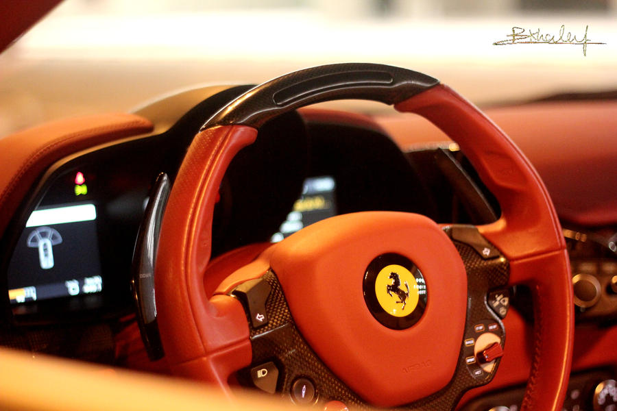 Ferrari 458 Interior By Ramyk On Deviantart