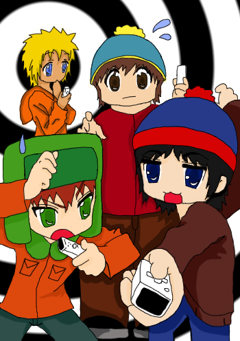 South Park Anime-colored