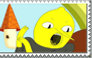 Lemongrab stamp