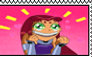 Teen Titans Starfire stamp