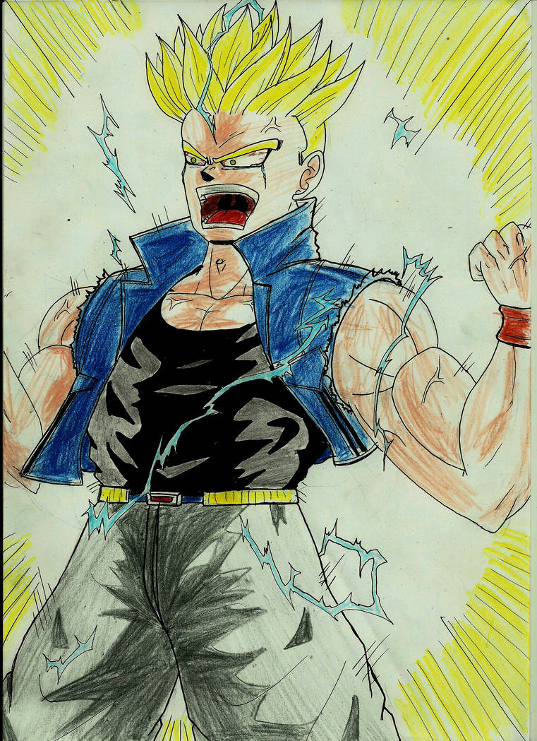 Trunks du present ssj2 by Shad16000 on DeviantArt
