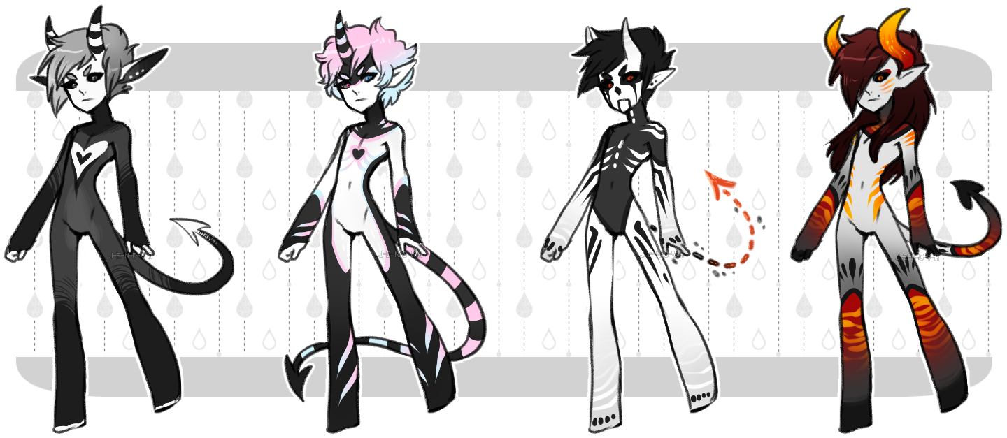 Mini Demon Draw Mini Demons 2 (CLOSED) by J-E-N-0-V-A on DeviantArt