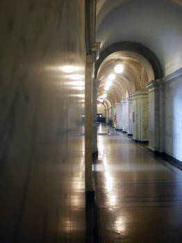 Campus Hallway