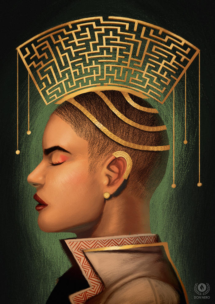 Maze Mind by DonNeroArt Maze Mind by DonNeroArt