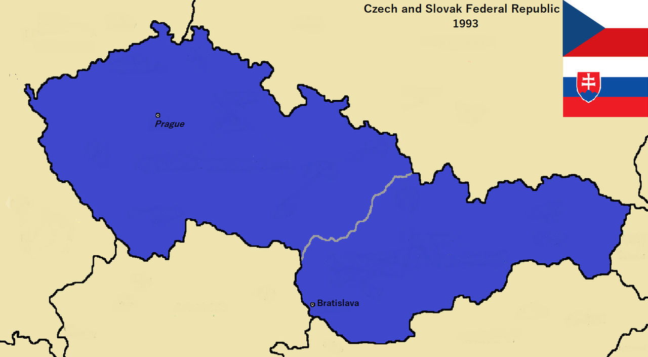 Czech and Slovak Federal Republic~Velvet Union AH by TheWanderer88 on ...