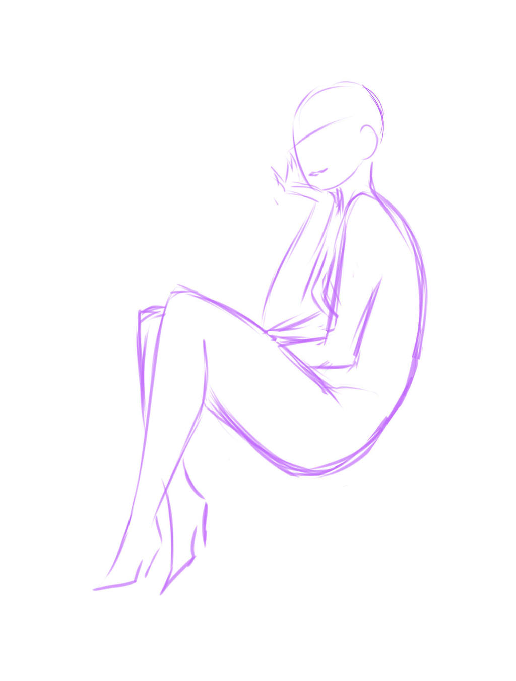 Sitting Pose REF