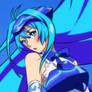 Vivid Blue close-up - Not Vocaloid !!