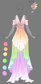 Rainbow Angel - Outfit Design