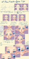 How I paint face and eyes