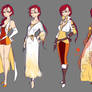 Phoena Alternate Outfits