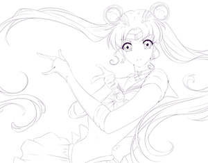 Sailor Moon - Lineart