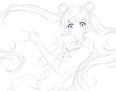 Sailor Moon - Lineart