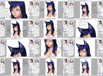 Day 29 - Ahri - Step by Step - 2/2