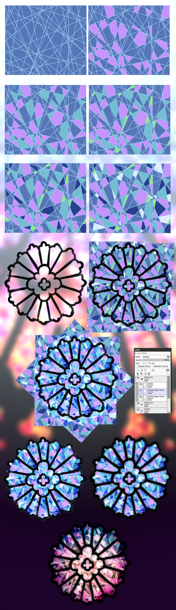 Stained Glass Texture Step By Step By Rika Dono On Deviantart Stained Glass Texture Step By Step By Rika Dono On Deviantart