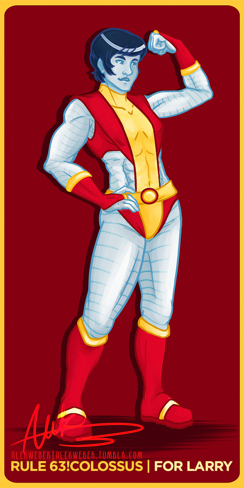 Marvel: Rule 63!Colossus by AlekInexelsis on DeviantArt