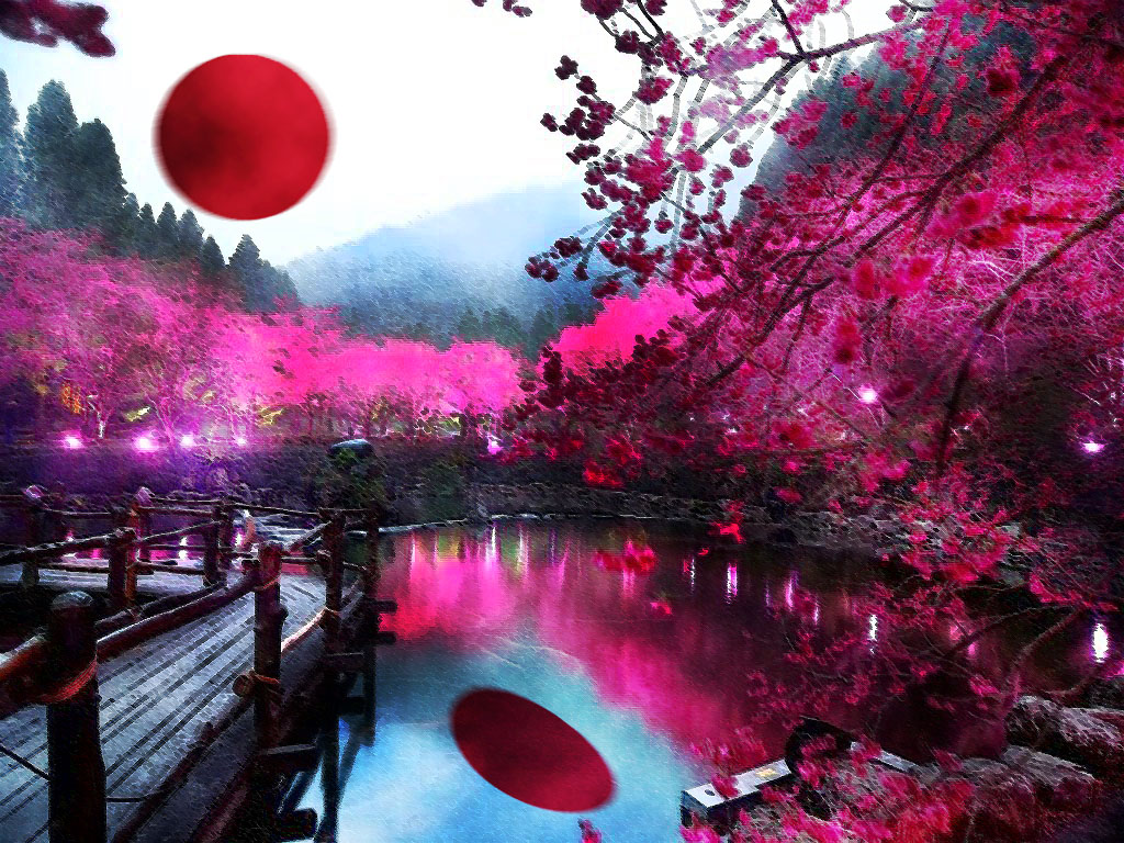 Координаты сакуры. Сакура у озера. Сакура пейзаж. Природа Китая. Япония Сакура озеро.