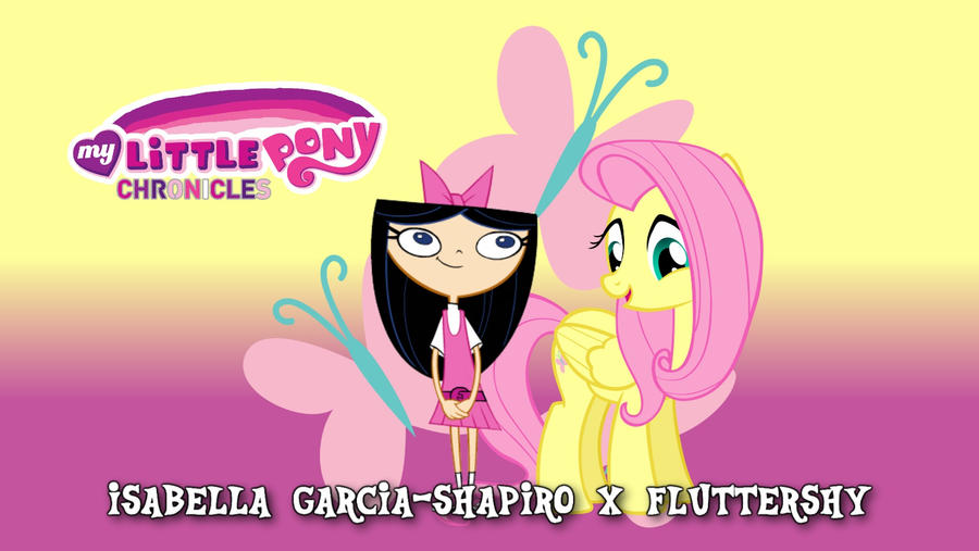 Isabella and Fluttershy (MLPC Wallpaper 6)