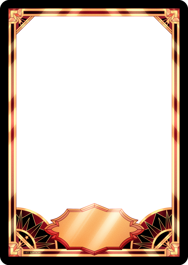 Hazbin Hotel Trading Card Template 1Star by StaticStarDoll on DeviantArt