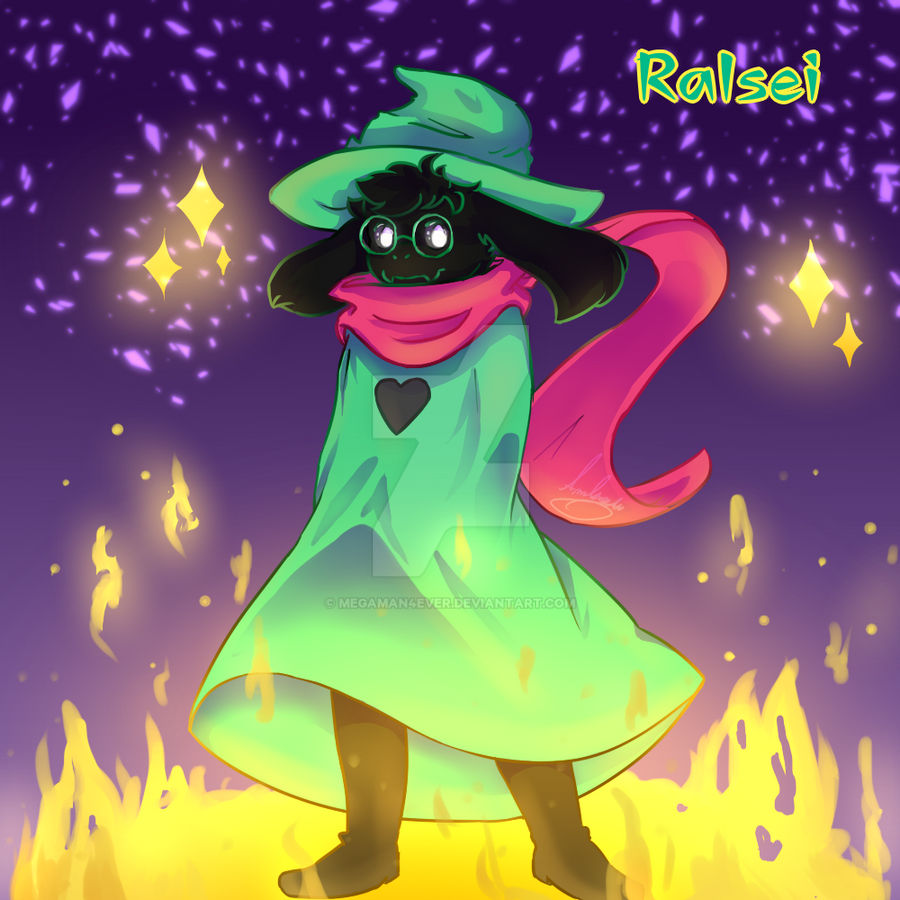 Ralsei - Deltarune FanArt by Megaman4ever on DeviantArt