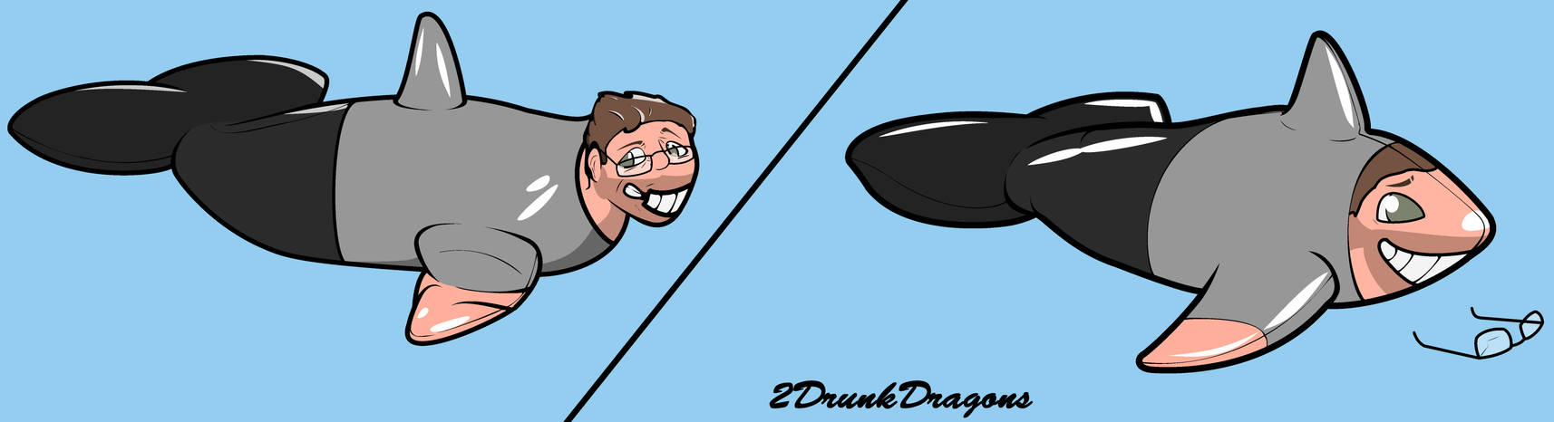 Orca Pool Toy Transformation (Request) by 2DrunkDragons on DeviantArt