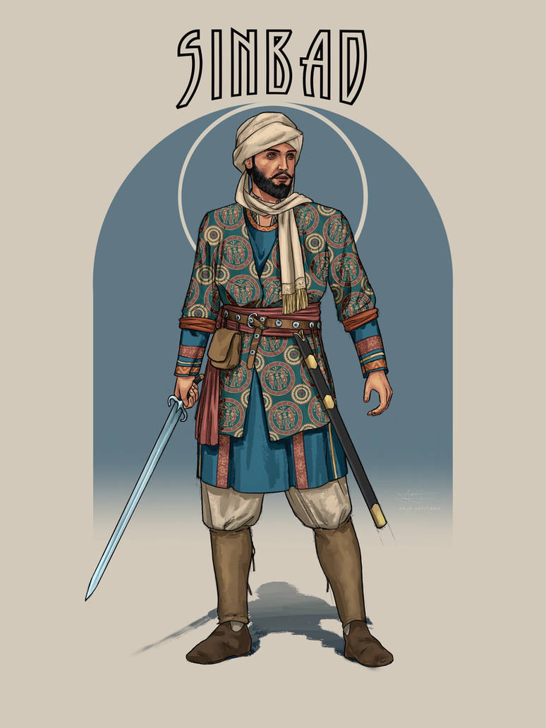 Sinab Image Sinbad by JapitanaJaja on DeviantArt