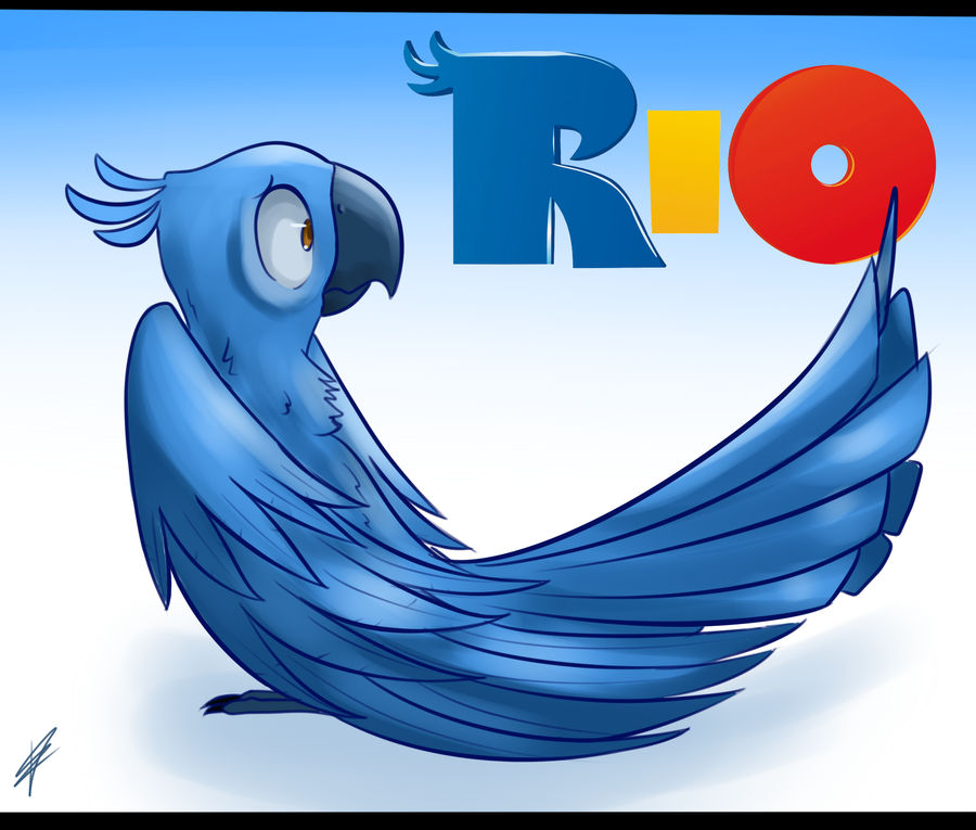 Blu Rio Render Deviantart Rio - Blu by AlphaRoo on DeviantArt