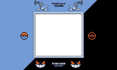 Pokemon Fall Border Pokemon Silver 97 Beta Border for 3DS VC by Italiansodagamer on DeviantArt
