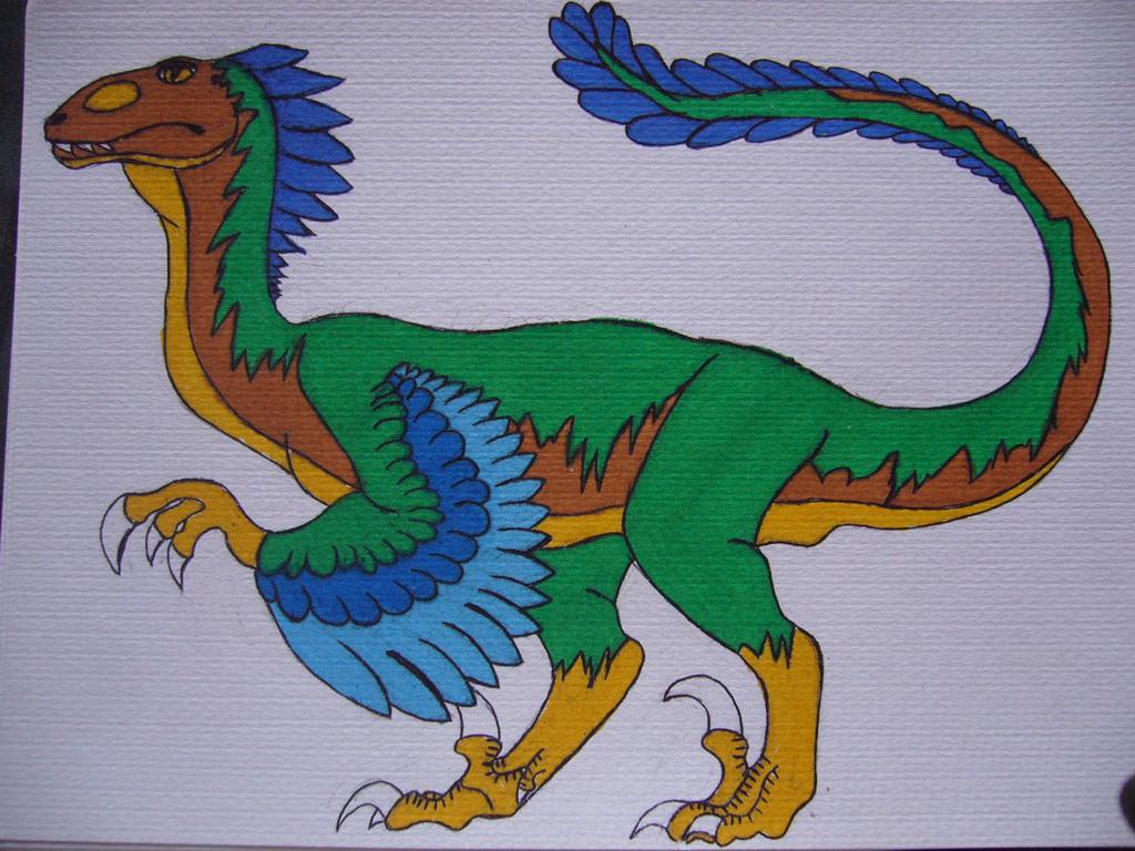 Beta Raptor Adult Raptor adulte by Milgyn on DeviantArt