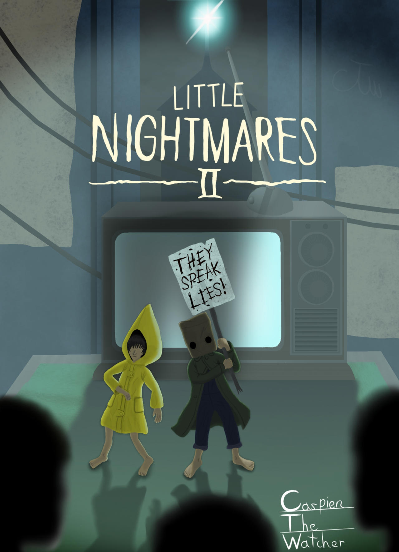 Little Nightmares 2 THEY SPEAK LIES (Fanart)