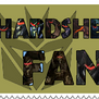 Hardshell fan-made stamp