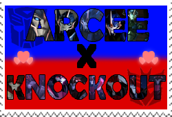 ArceeXKnockout fan-made stamp by Playstation-Jedi